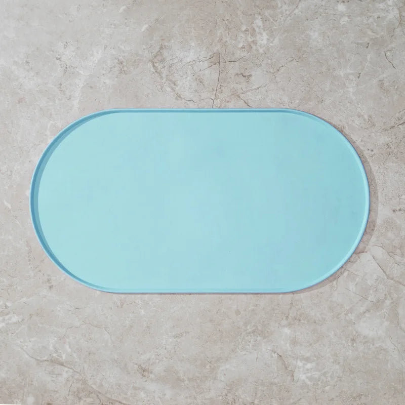 Cat Feeding Mat with Non-Slip Waterproof Design, Pet Food Mat, Compatible with Cat/Dog Bowls, Multipet Households, Dog Owners