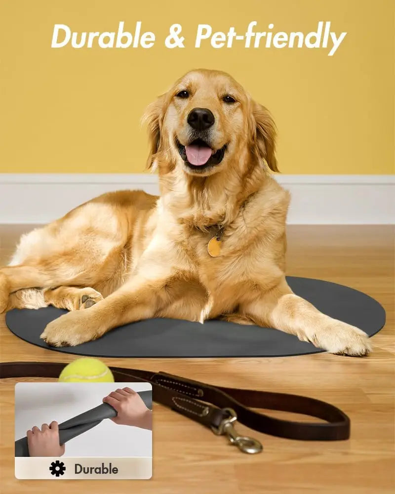 Absorbent Dog Food Mat-Dog Mat for Food and Water Bowl Quick Dry Pet Food Mat No Stains Dog Feeding Mat-Dog Water Bowl Mat