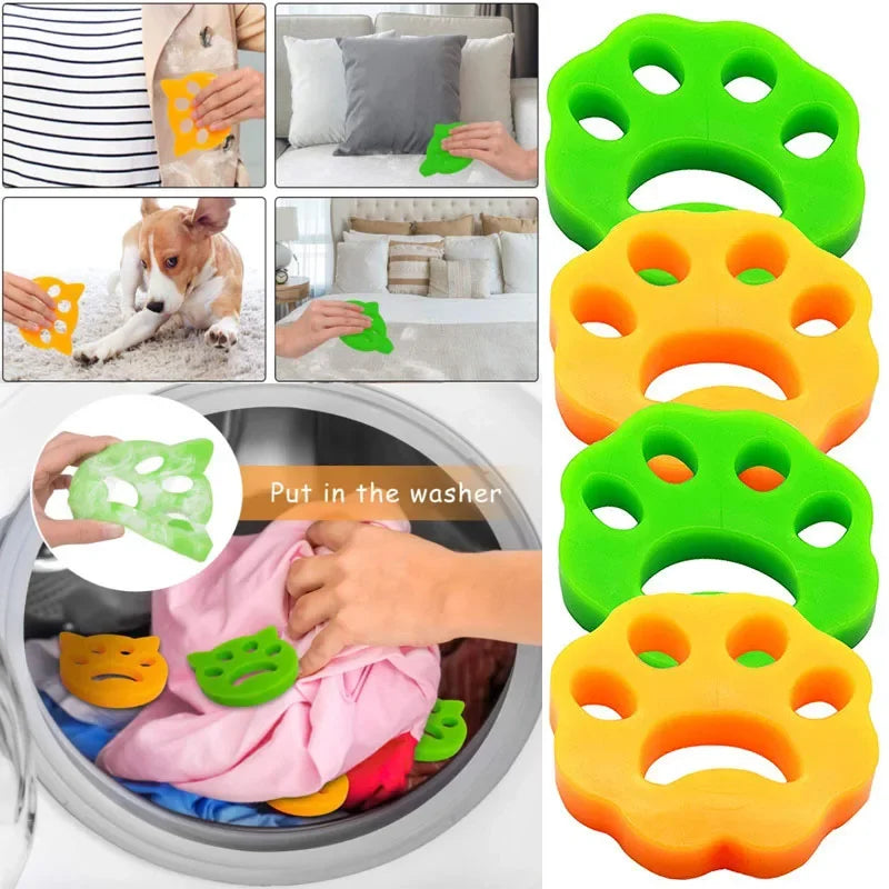 Nymph Household Pet Hair Remover Reusable Cleaning Laundry Pet Hair Catcher Cat Dog Fur Lint Remover Washing Machine Accessories