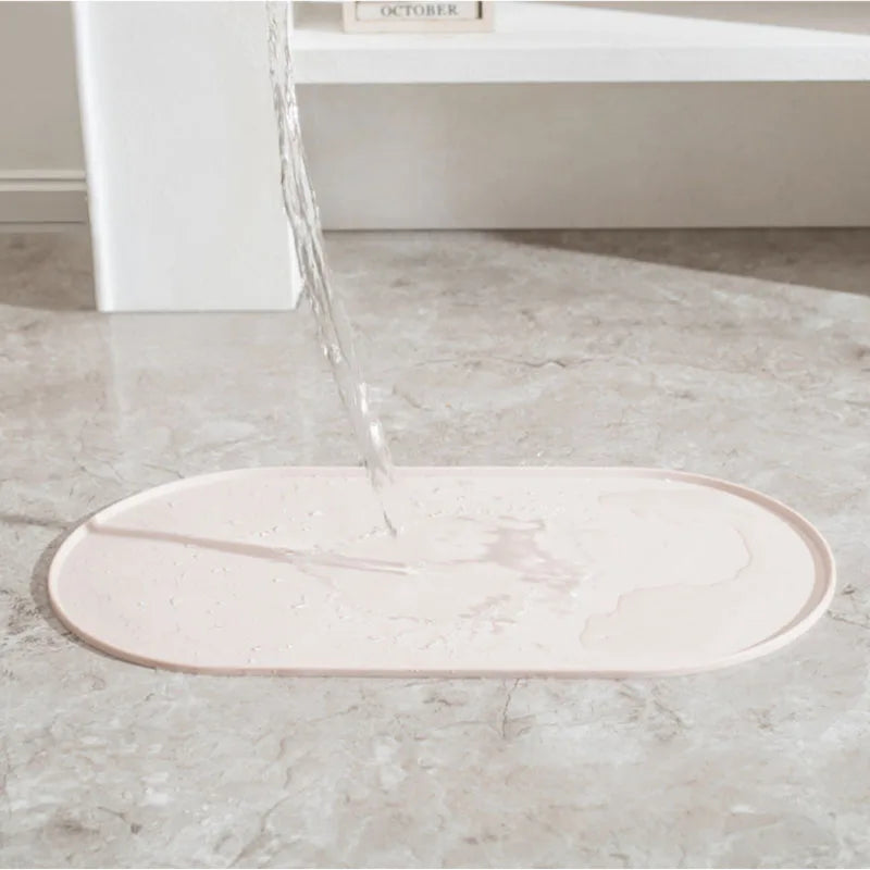 Cat Feeding Mat with Non-Slip Waterproof Design, Pet Food Mat, Compatible with Cat/Dog Bowls, Multipet Households, Dog Owners
