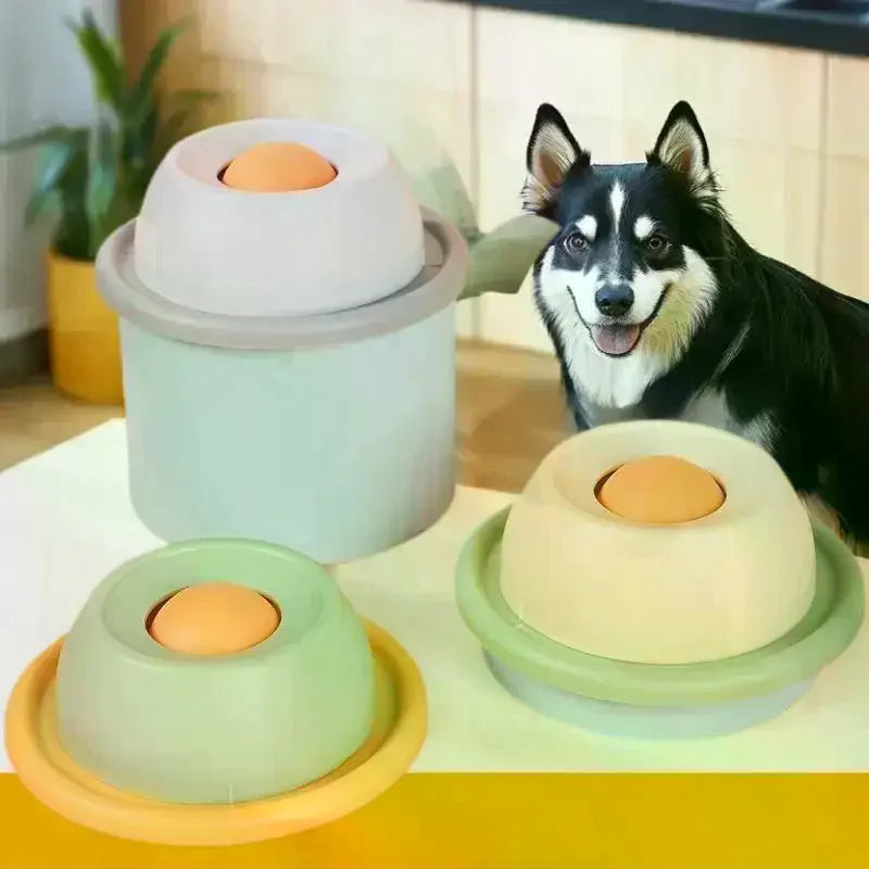 Pet Lick Mat Yogurt Licking Plate Slow Feeder For Dogs & Cats - Interactive Snack Bowl Promotes Dental Health Pet Licking Mat